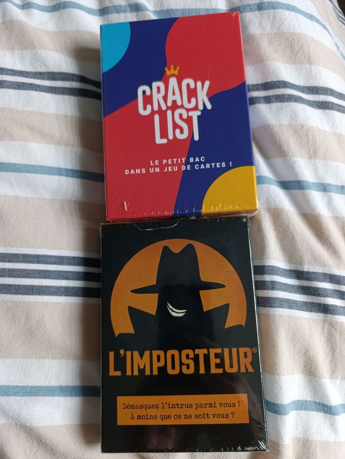 Jeux crack list et l'imposteur