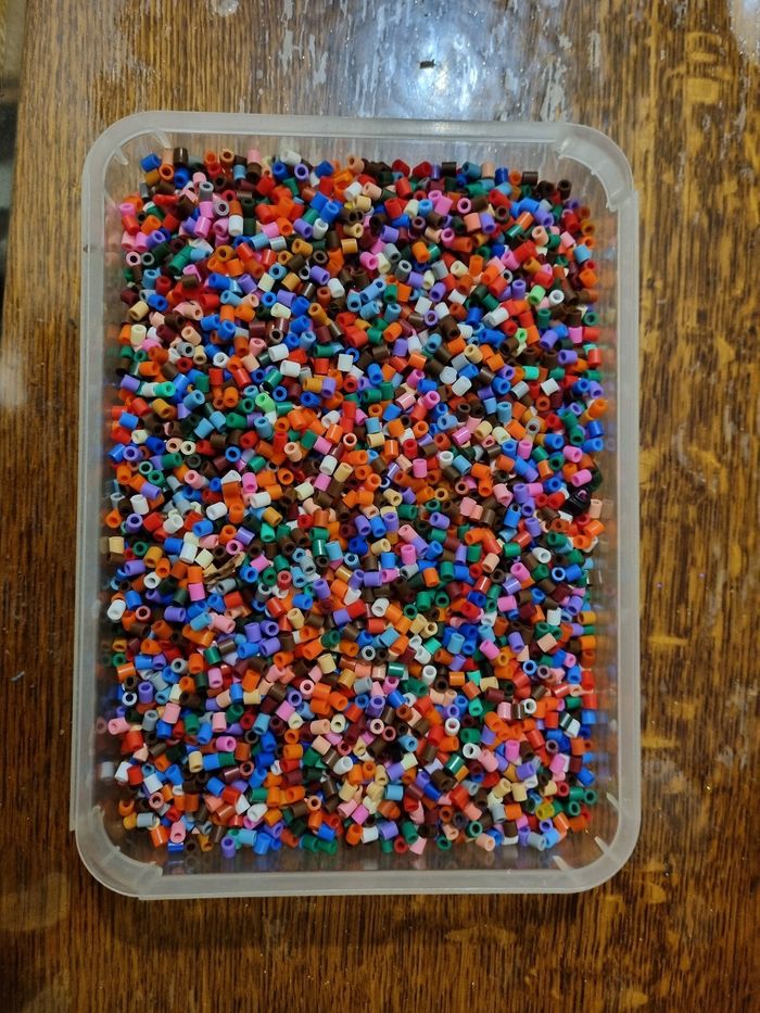 Gros lot de perles à repasser