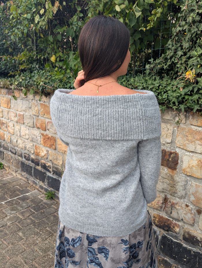 Pull Brest à revers sur épaules gris
Taille unique - photo numéro 5