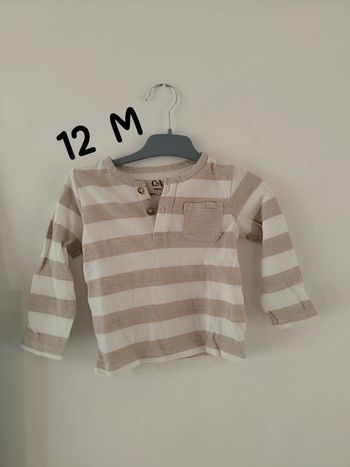 Tee-shirt manches longues bébé