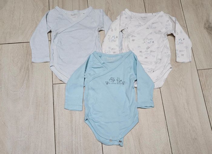 Lot de 3 body 3 mois
