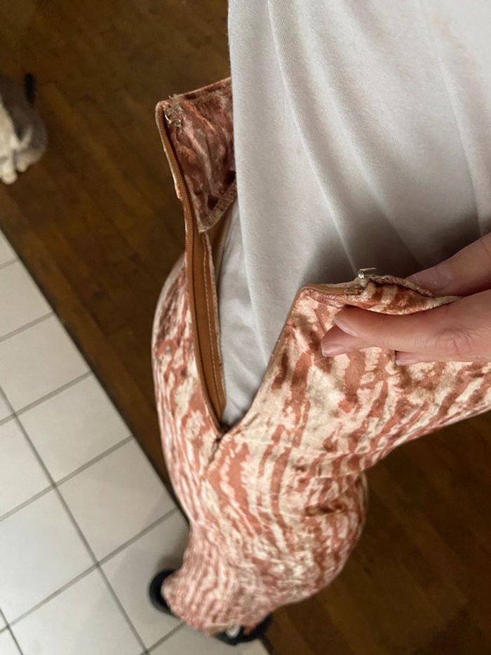 Pantalon large velours - photo numéro 8