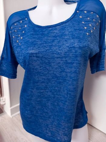 Tee-shirt dos transparent