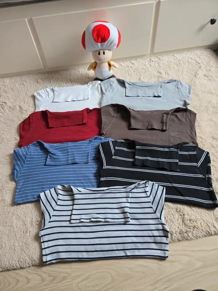 Lot de 7 sous-pulls 12 ans