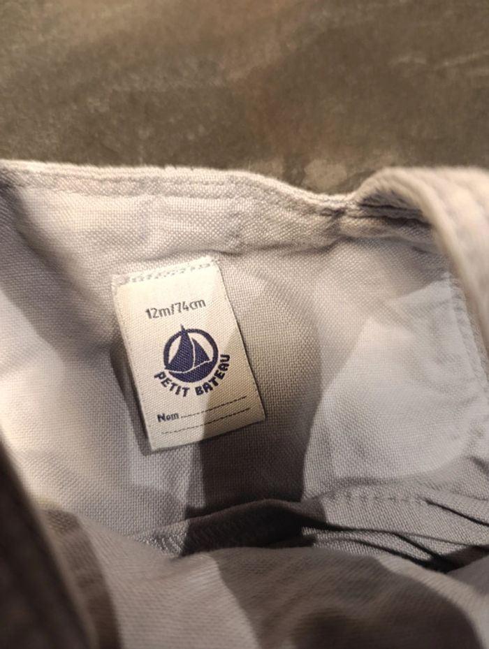 Salopette petit bateau 12 mois - photo numéro 2