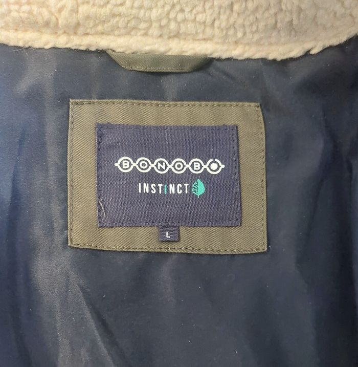 Manteau kaki BONOBO taille L - photo numéro 5