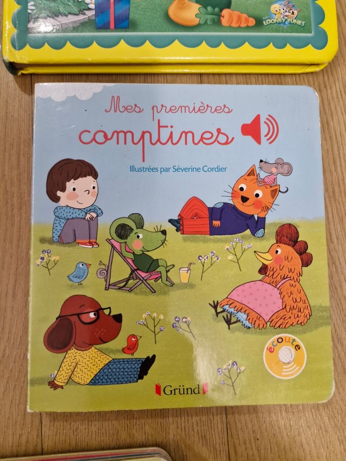 Lot de 4 livres interactifs + 1 offert bébé 12/24 mois - photo numéro 4