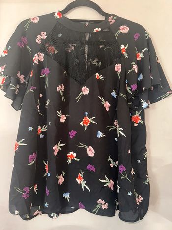 Haut blouse femme fluide