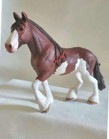 Figurine Schleich - Jument Clydesdale 13809