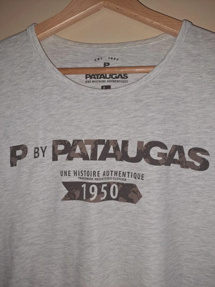 Lot de 3 T-shirts homme L avec petits défauts voir photos légère et décoloration de pliage - photo numéro 13