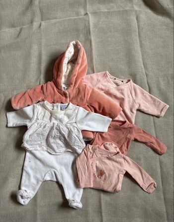 Lot de vêtements p’tit bisou