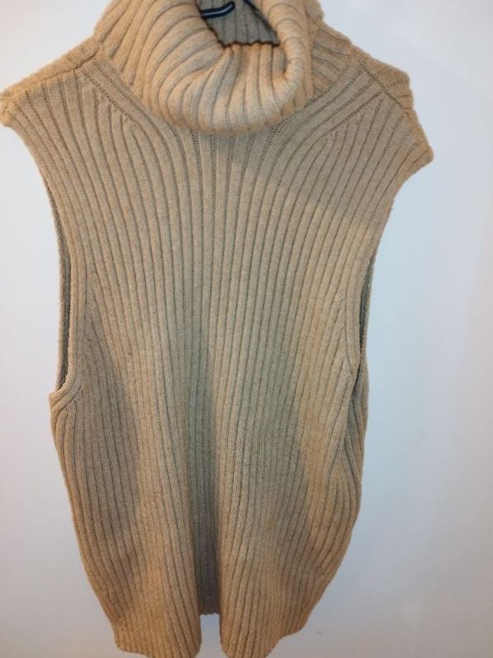 Pull sans manches col roulé H&M