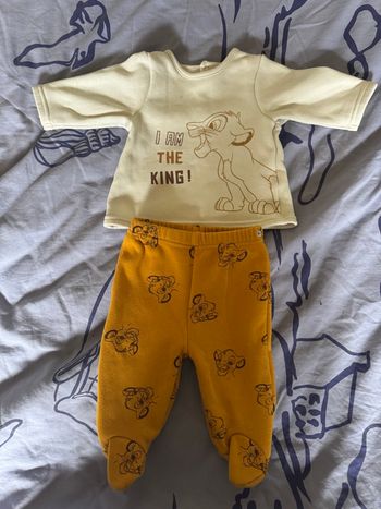Ensemble le roi lion taille 3 mois
