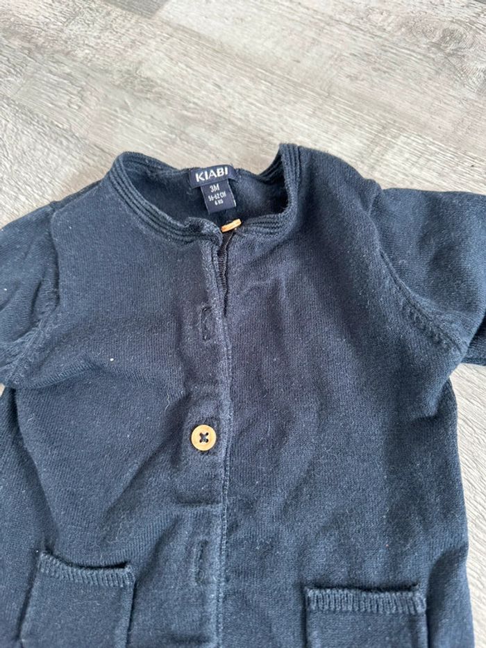 Gilet bleu. - photo numéro 2