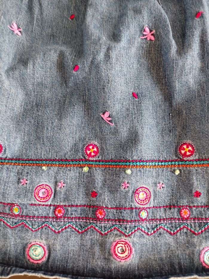 Robe jean's et legging - photo numéro 3