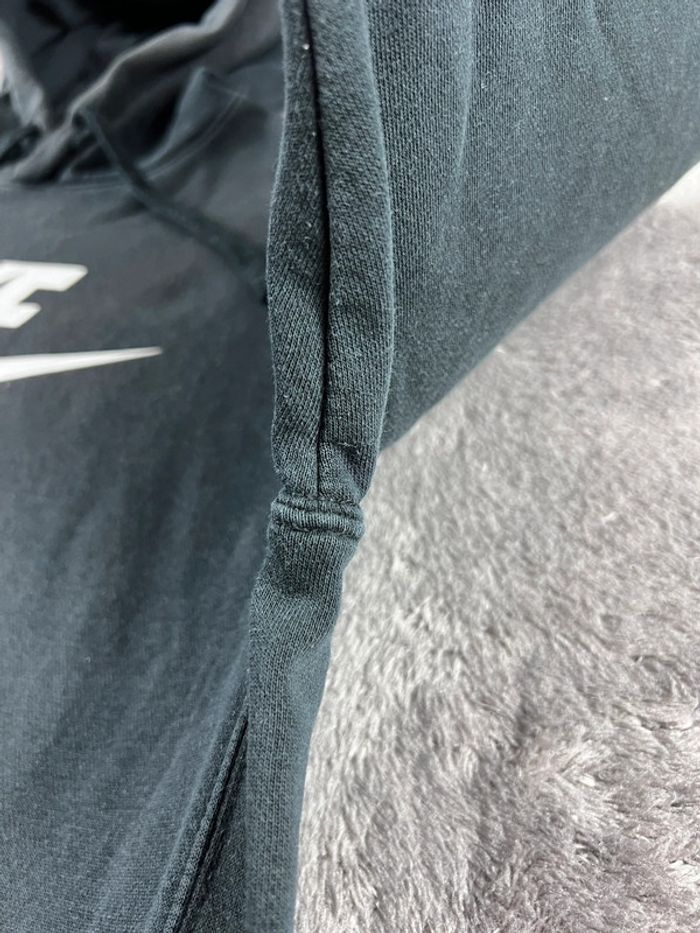 Nike Sweat à Capuche Noir Logo Blanc – Taille M Streetwear Homme - photo numéro 13
