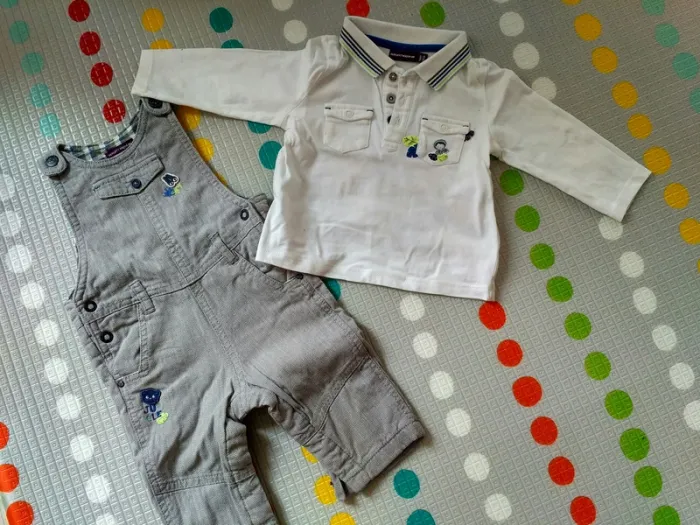 Ensemble automne hiver sergent major 6 mois