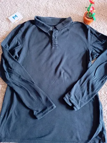 Polo manches longues taille M