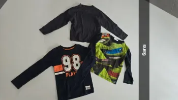 Lot de 3 tee-shirts manches longues