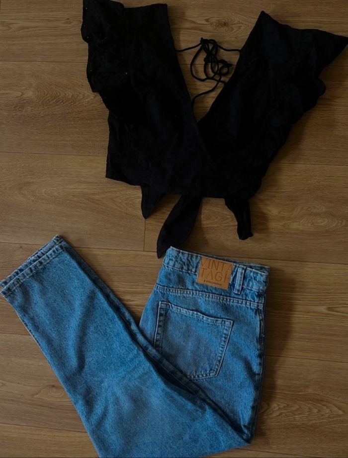 top Zara à nouer - 40