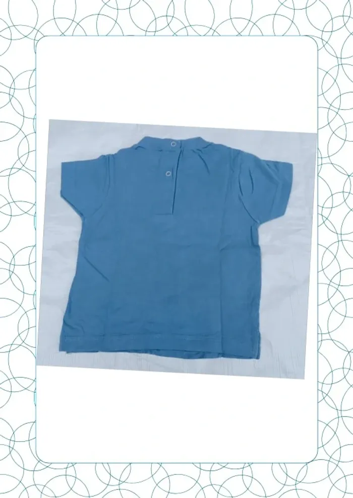 Tee shirt manches courtes 12 mois Pommette - photo numéro 3