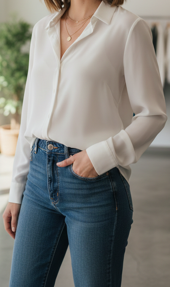 Chemise habillé femme taille 40 marque ch fashion