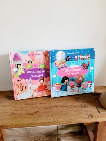 Lot de 2 livres "Mon recueil de contes"