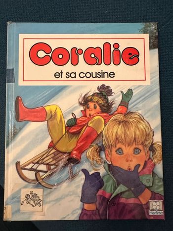 Livre album bd ancien vintage Coralie et sa cousine éditions Hemma