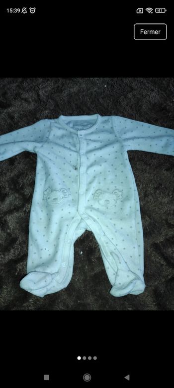 Très beau pyjama bébé e13
