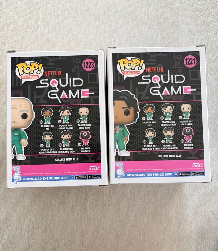 Funko pop squid game netflix lot - photo numéro 2