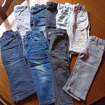 Lot pantalons