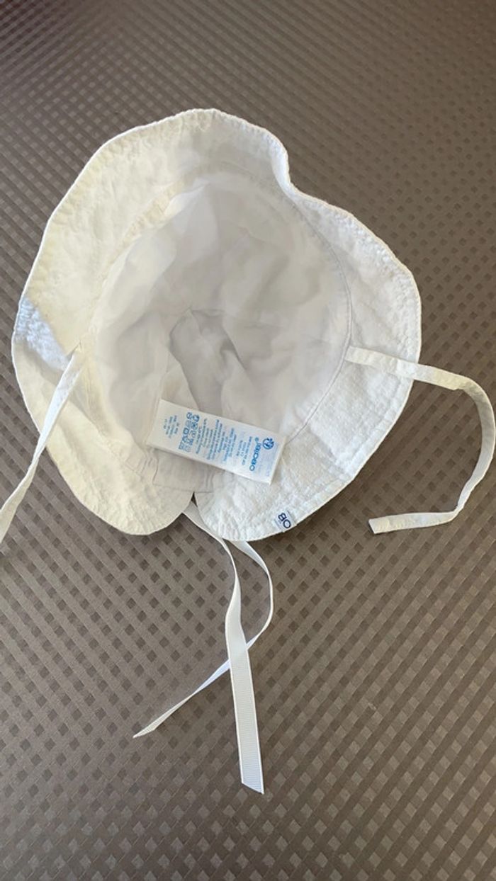 Chapeau bébé fille 0/6 mois - photo numéro 2