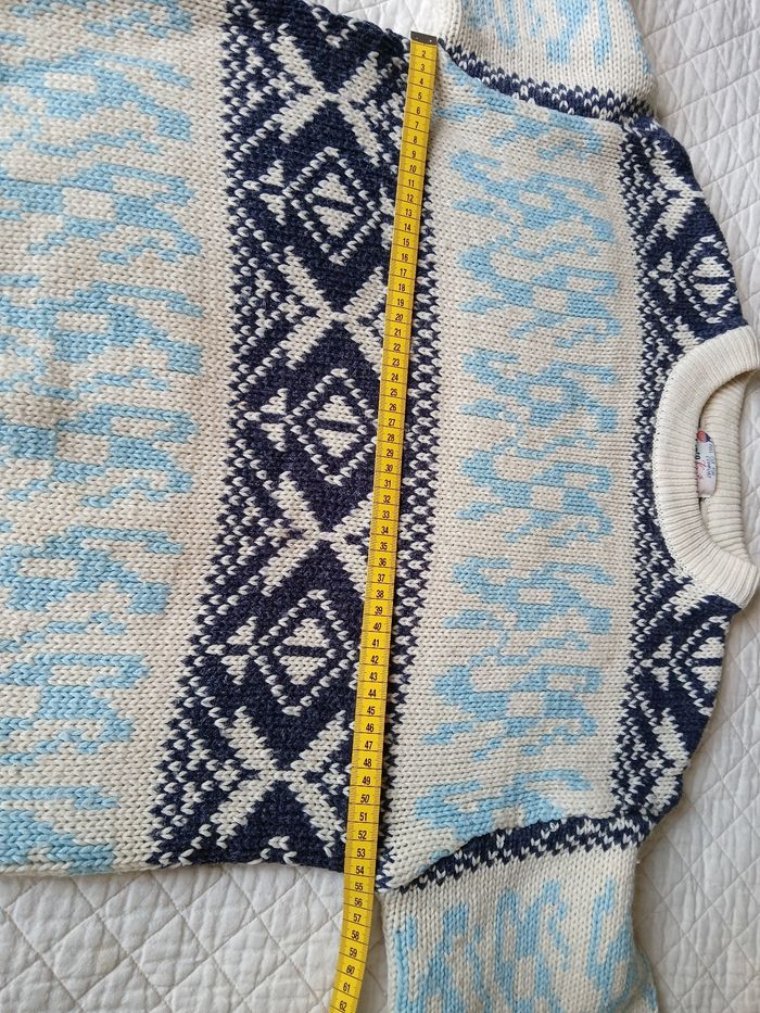 Pull  col  roulé  motifs  jacquard - photo numéro 8