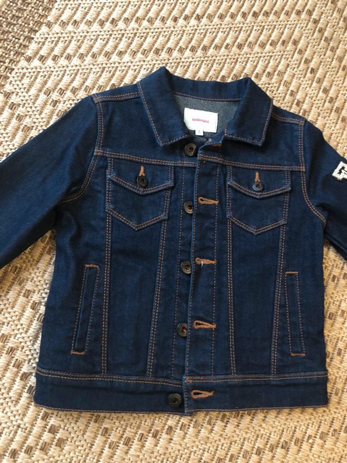 Veste en jean - taille 4 ans - photo numéro 5