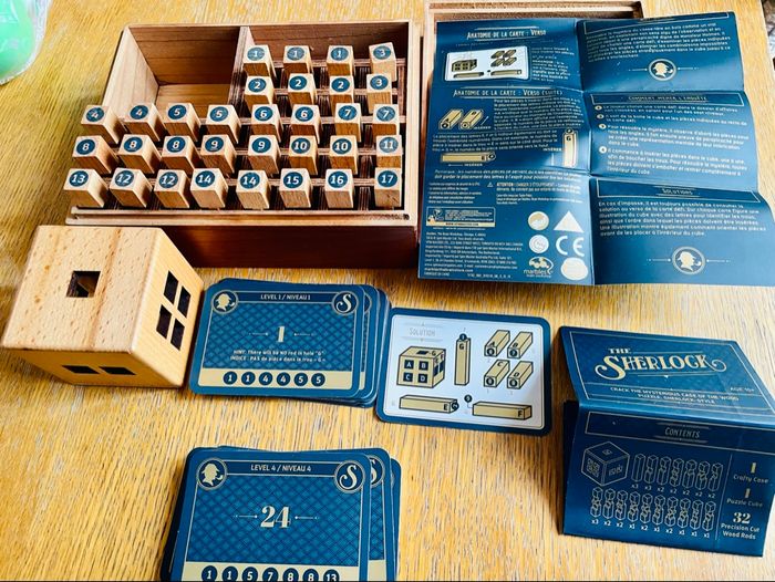 Jeu The Sherlock - casse tête en bois - photo numéro 2