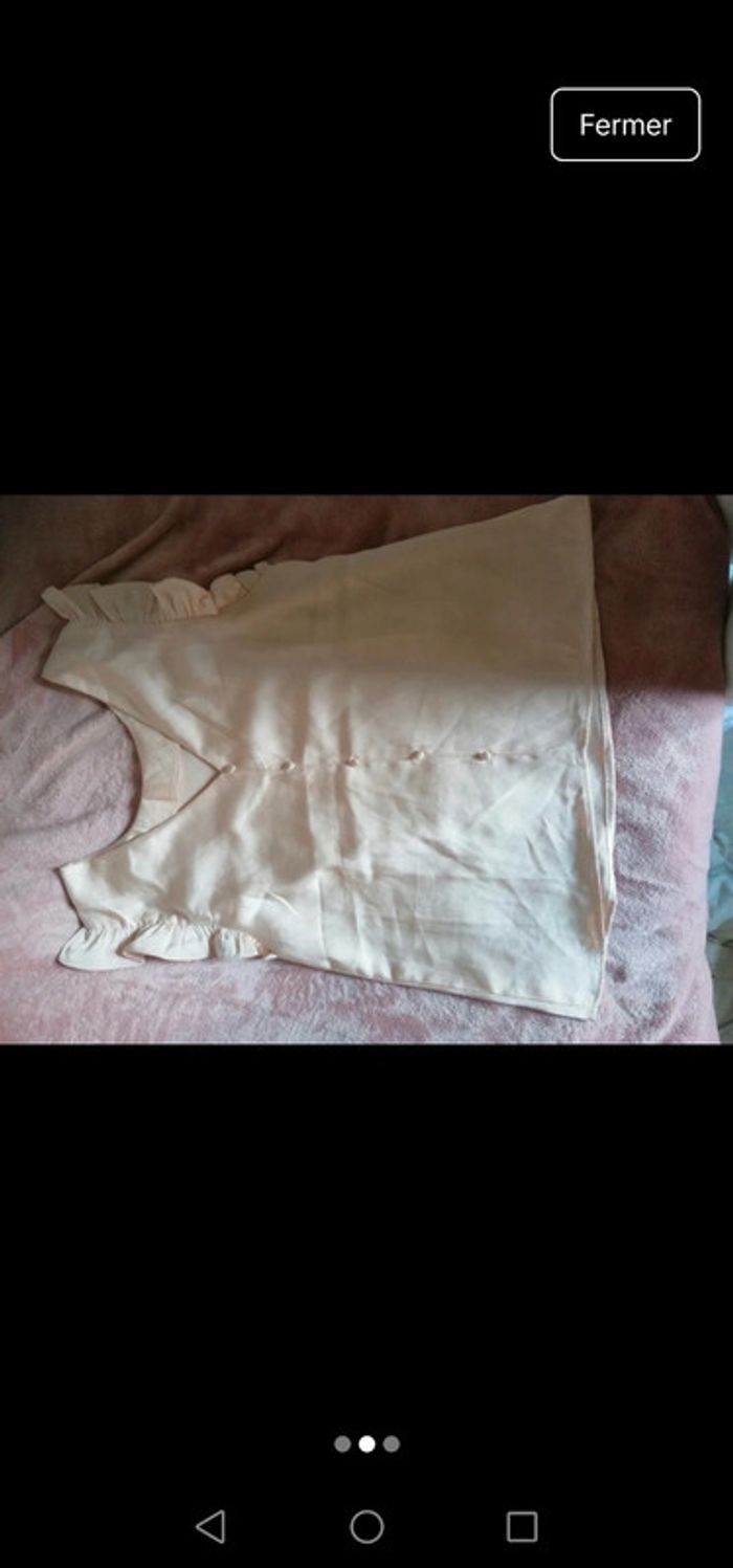 T-shirt coquette satiné vintage - photo numéro 2