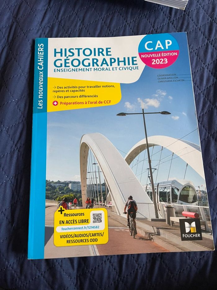 Manuel CAP, histoire-géo EMC