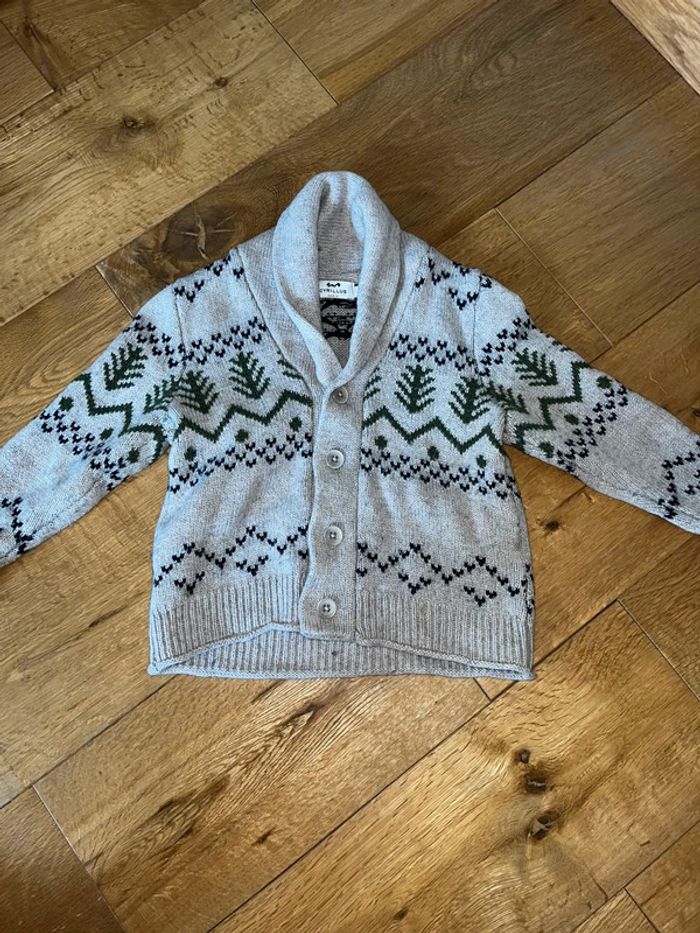 Ensemble Cyrillus vert, taille 4 ans - photo numéro 2