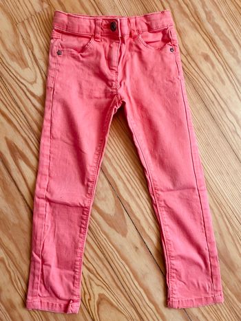 Jeans slim Vertbaudet rose 5 ans