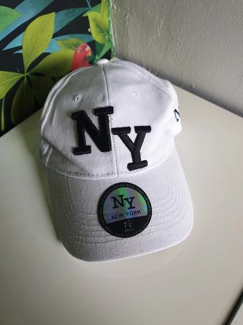Casquette hip hop NY mixte