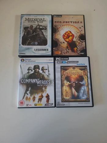 Plusieurs jeux PC 2€ unité