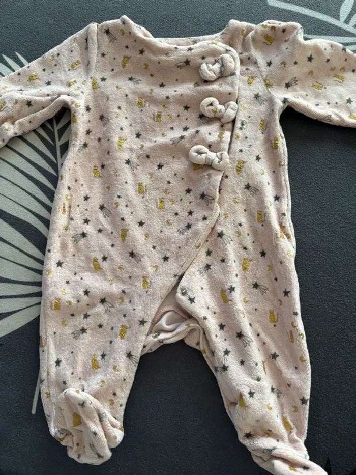 Pyjama velours 3 mois