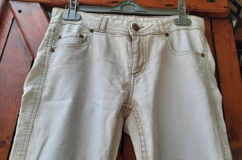 Jean beige Promod, taille 40