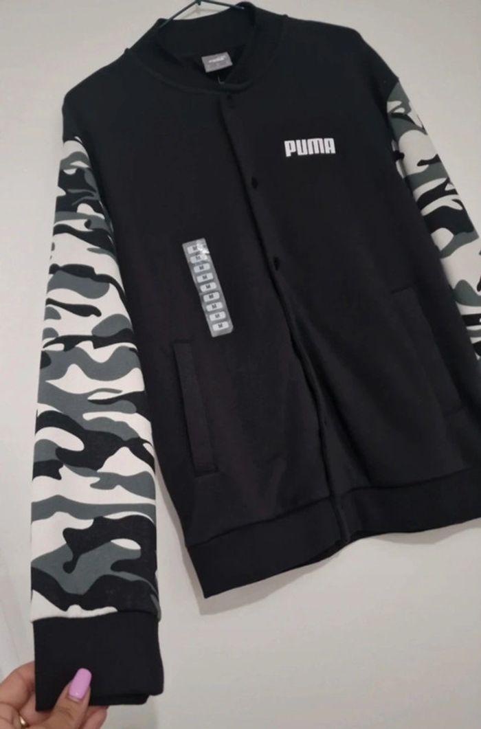 Baseball jacket Puma black homme taille M - photo numéro 2
