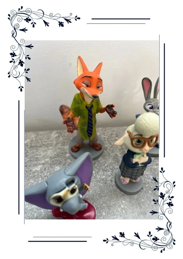 Lot figurines zootopie - photo numéro 2