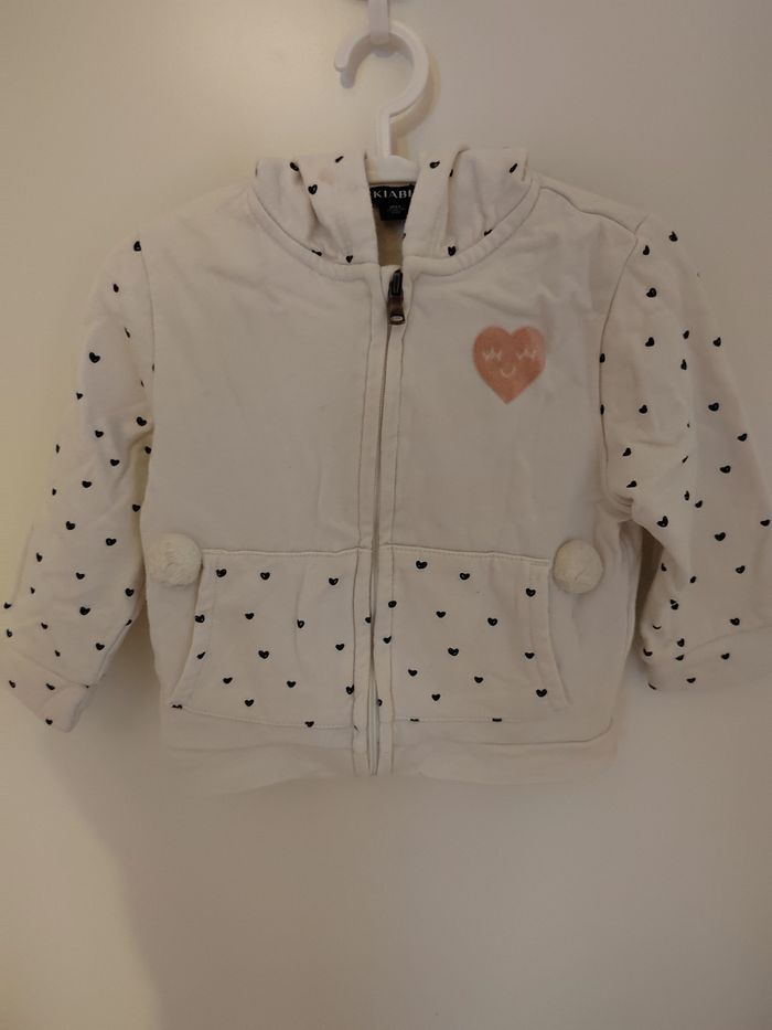 Sweat zip à capuche