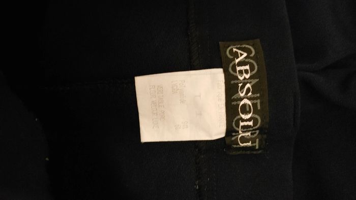 Pantalon legging taille haute en polyamide lycra et daim taille 36 marque absolue - photo numéro 7