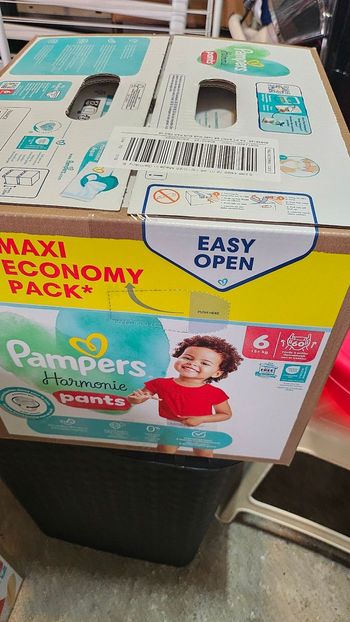 Couches pampers harmonie pants taille 6