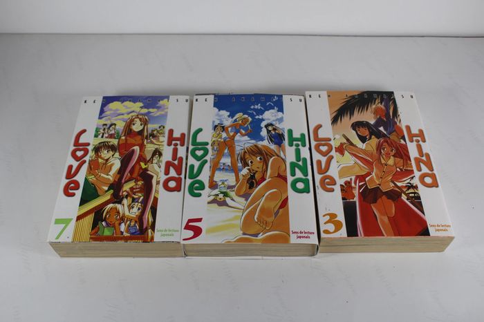 Ken Akamatsu Manga Love Hina Tome 3 à 8 - photo numéro 3