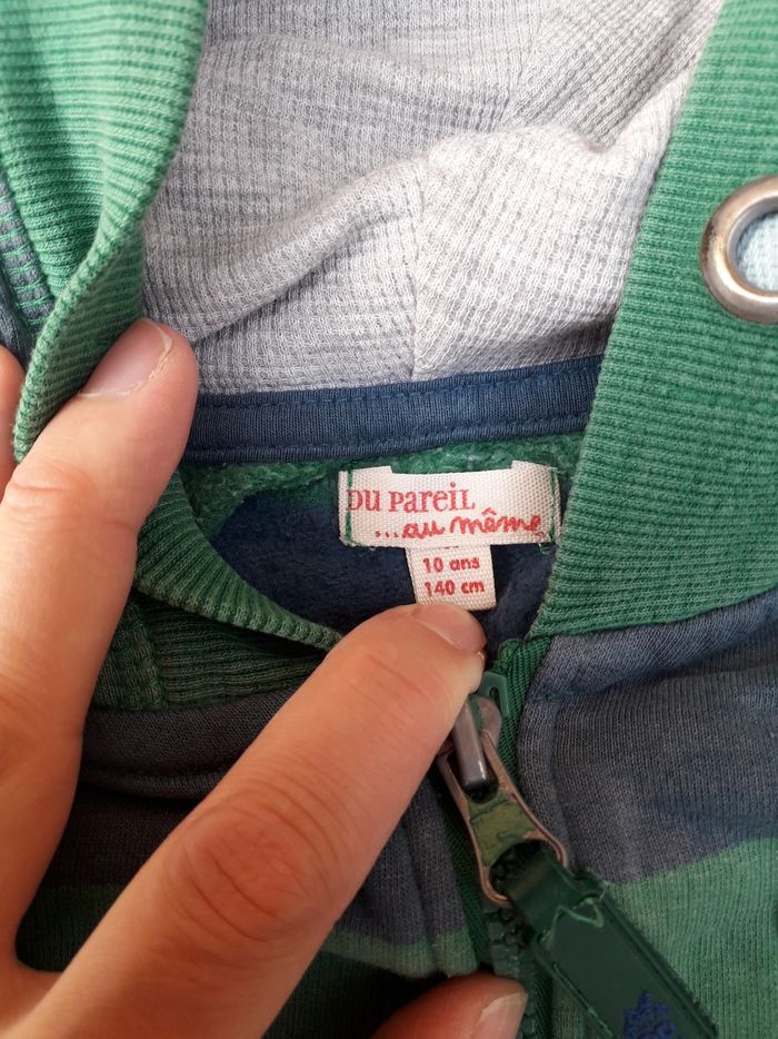 Gilet bleu-vert jeux vidéo